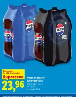 Lidl Napój gazowany Pepsi 4-pak oferta