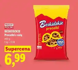Lidl Precelki z solą Beskidzkie Giga Paka oferta