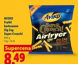 Lidl Frytki karbowane Aviko Super Crunch Zig Zag Airfryer oferta