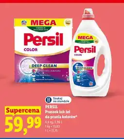 Lidl Proszek do prania Persil Color Deep Clean oferta