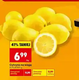 Biedronka Cytryny na wagę oferta