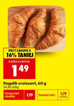 Biedronka Rogalik croissant oferta