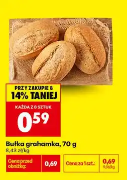 Biedronka Bułka grahamka oferta