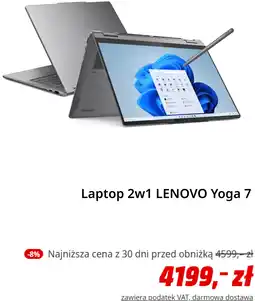 Media Markt Laptop 2w1 LENOVO Yoga 7 oferta