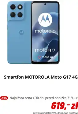 Media Markt Smartfon MOTOROLA Moto G17 oferta