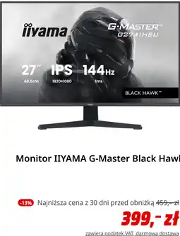 Media Markt Monitor IIYAMA G-Master Black Hawk G2741HSU oferta