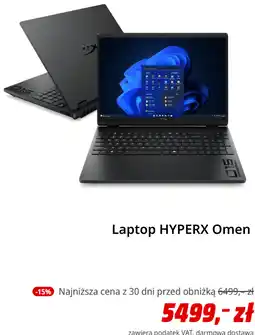 Media Markt Laptop HYPERX Omen oferta