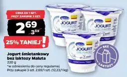 Netto Jogurt śmietankowy bez laktozy Maluta oferta