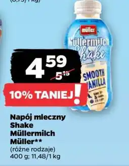 Netto Napój mleczny Shake Müllermilch Müller oferta