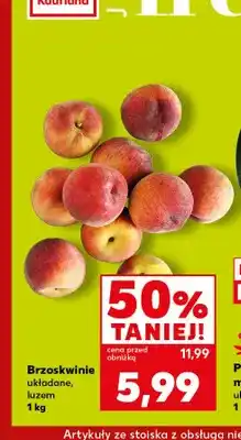 Brzoskwinie układane luzem