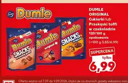 Kaufland Przekąski toffi w czekoladzie Dumle Snacks Original oferta