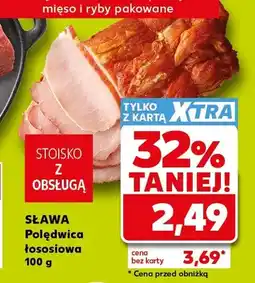 Kaufland Polędwica łososiowa Sława oferta