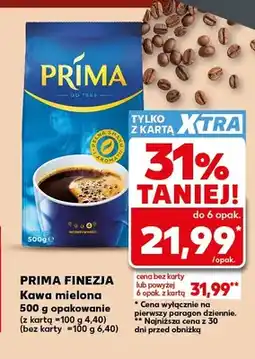 Kaufland Kawa mielona Prima Finezja oferta