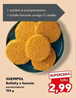 Kaufland Kotlety z łososia panierowane Suempol oferta