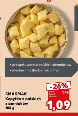 Kaufland Kopytka z polskich ziemniaków Smakmak oferta