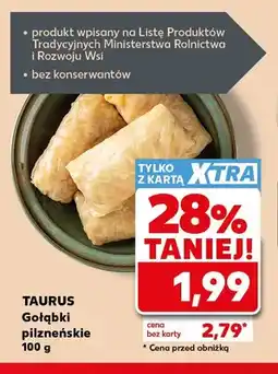Kaufland Gołąbki pilzneńskie Taurus oferta