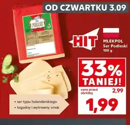 Kaufland Ser podlaski Mlekpol oferta