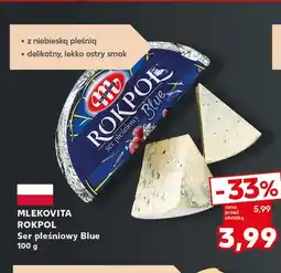 Kaufland Ser pleśniowy Blue Rokpol Mlekovita oferta