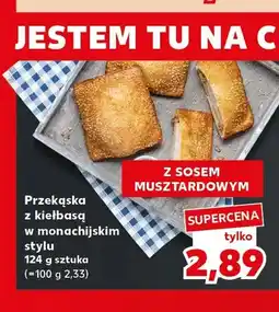 Kaufland Przekąska z kiełbasą w monachijskim stylu oferta