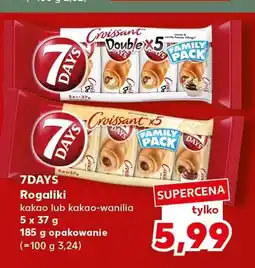 Kaufland Rogaliki 7Days kakao 5-pak oferta