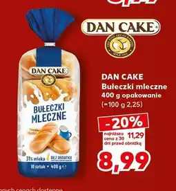 Kaufland Bułeczki mleczne Dan Cake oferta