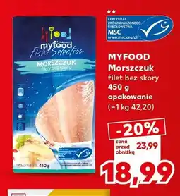 Kaufland Morszczuk filet bez skóry Myfood oferta