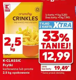 Kaufland Frytki karbowane K-Classic oferta