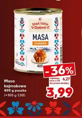 Masa kajmakowa K-Stąd Takie Dobre