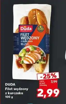 Kaufland Filet wędzony z kurczaka Duda oferta