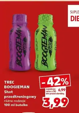 Kaufland Shot przedtreningowy Trec Boogieman oferta