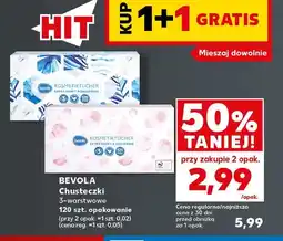 Kaufland Chusteczki 3-warstwowe Bevola oferta
