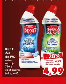 Kaufland Żel do WC Kret oferta