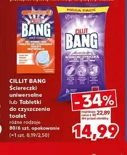 Kaufland Ściereczki uniwersalne Cillit Bang oferta