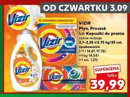 Kaufland Proszek do prania Vizir oferta