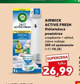 Kaufland Odświeżacz powietrza urządzenie + wkład Air Wick Active Fresh oferta