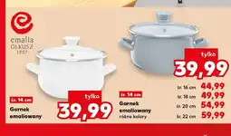 Kaufland Garnek emaliowany 14 cm Emalia Olkusz oferta