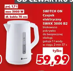 Kaufland Czajnik elektryczny Swkk 3000 B2 Switch On oferta