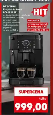 Kaufland Ekspres do kawy Ecam 12,121. B De'Longhi oferta