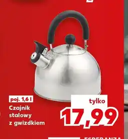 Kaufland Czajnik stalowy z gwizdkiem oferta