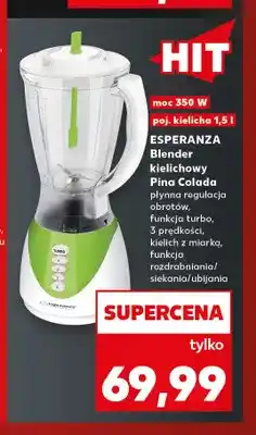 Kaufland Blender kielichowy Pina Colada Esperanza oferta