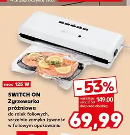 Kaufland Zgrzewarka próżniowa do rolek foliowych Switch On oferta