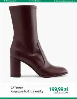 Deichmann Klasyczne botki za kostkę Catwalk oferta