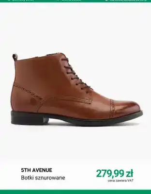 Deichmann Botki sznurowane 5th Avenue oferta