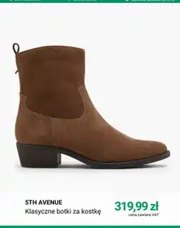 Deichmann Klasyczne botki za kostkę 5th Avenue oferta