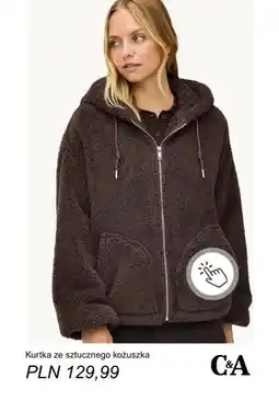 C&A Kurtka ze sztucznego kożuszka C & A oferta