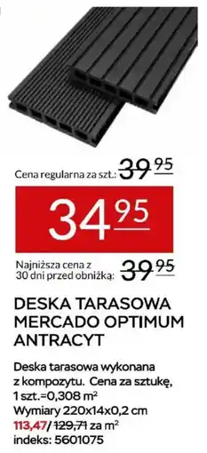 Abra Deska Tarasowa Mercado Optimum Antracyt oferta