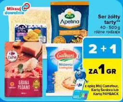 Carrefour Ser żółty tarty oferta