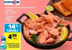 Carrefour Krewetki grenlandzkie mrożone Krymar oferta