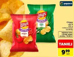 Carrefour Chipsy LAY'S oferta