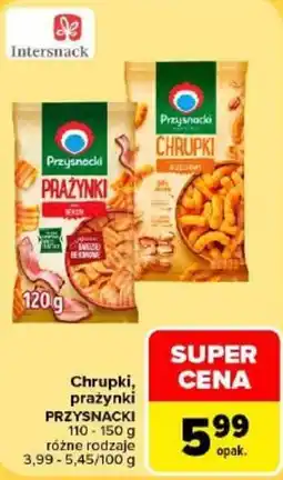Carrefour Chrupki, prażynki PRZYSNACKI oferta